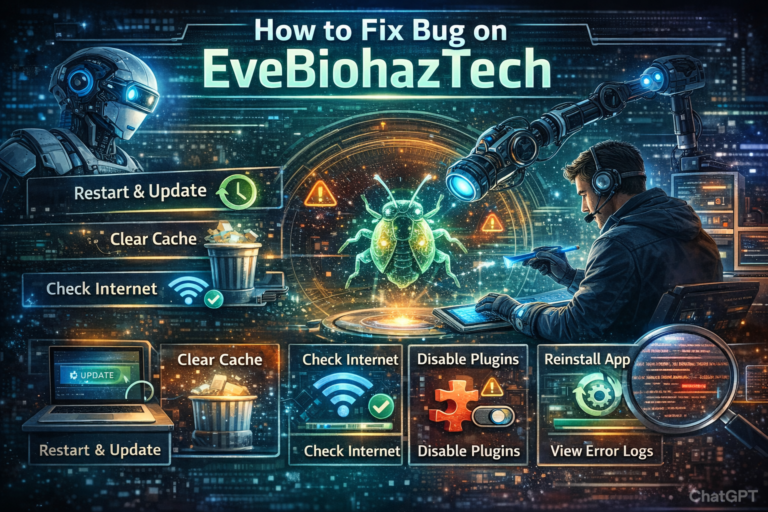 How to Fix Bug on EveBiohazTech