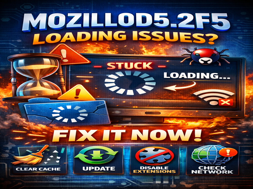 Mozillod5.2f5 Loading Issues