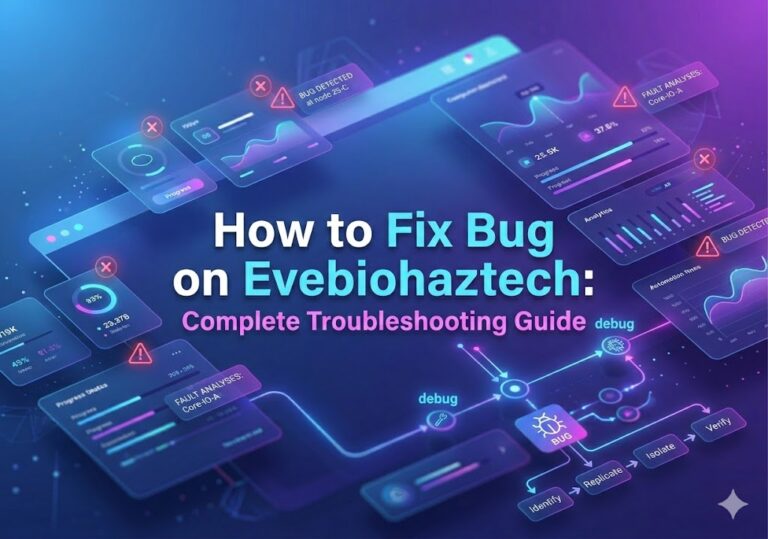 How to Fix Bug on Evebiohaztech
