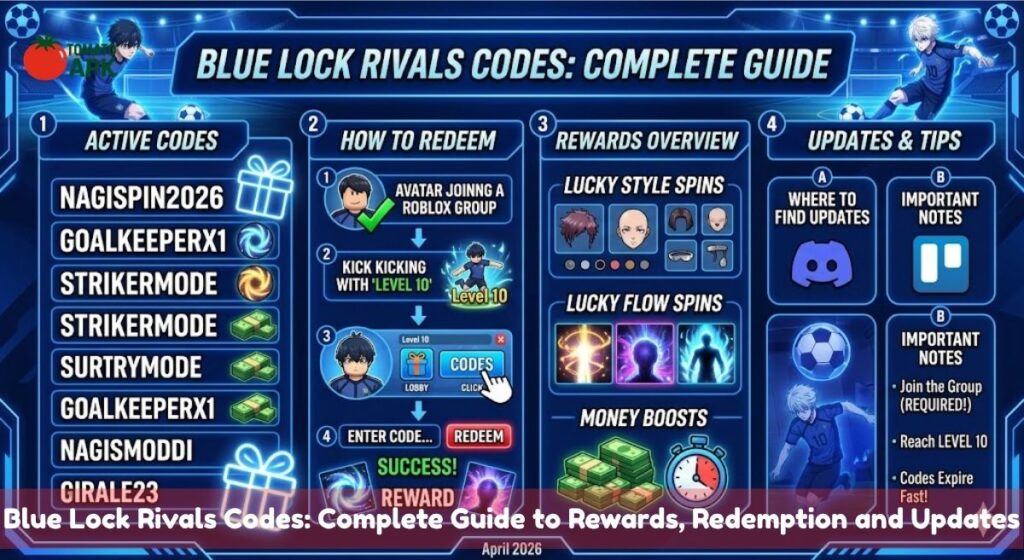 Blue Lock Rivals Codes Complete Guide to Rewards, Redemption and Updates
