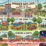 Granger Days 2025 Schedule Complete Guide to Events, Activities, and Highlights