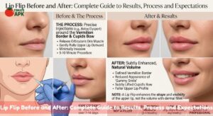 Lip Flip Before and After Complete Guide to Results, Process and Expectations