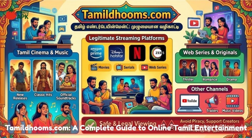 Tamildhooms.com A Complete Guide to Online Tamil Entertainment