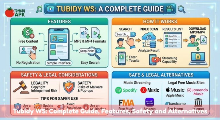 Tubidy WS Complete Guide, Features, Safety and Alternatives